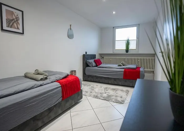 Apartamento Serviceroom24 - 4 In Wlan - Smart-tv - 24-7 Check-in Und Küche Gladbeck